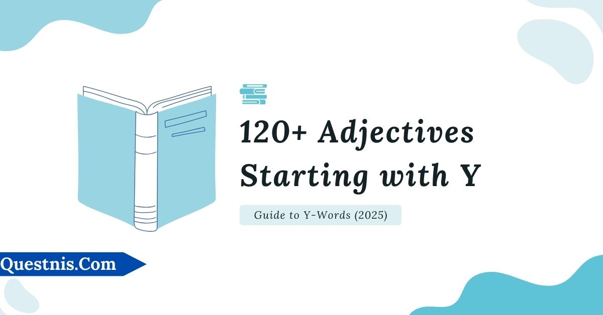 adjectives-starting-with-y