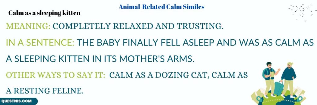 animal-related-calm-similes